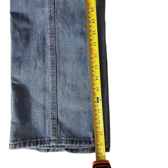 Sweet Heart Womens Cargo Jeans, Size 11, light blue - Picture 4 of 13